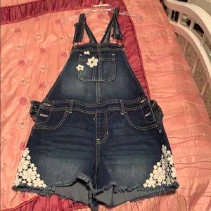 Junior XL Denim Overalls